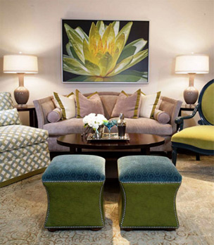 Green Blue Room